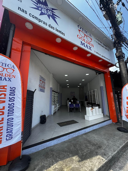 Fachada física da Ótica Golden Max no Balneário Mar Paulista